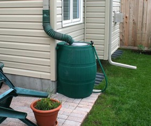 Collect water for your garden the easy way.