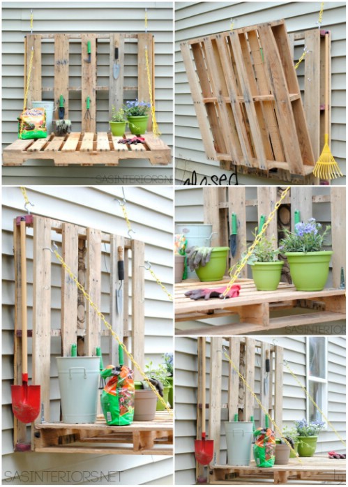 Gardening Fold-Out Table