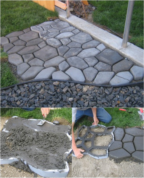 Make your own cobblestones.