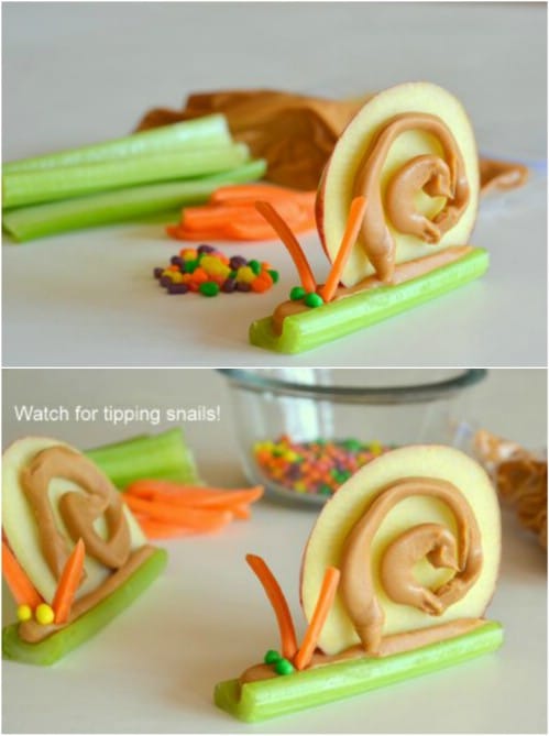 Fruit and Veggie Snails