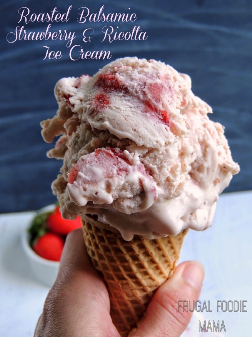 Balsamic Strawberry and Ricotta