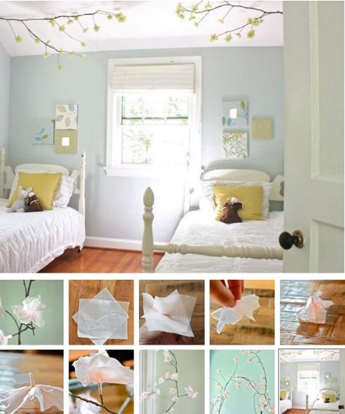 Paper Cherry Blossoms