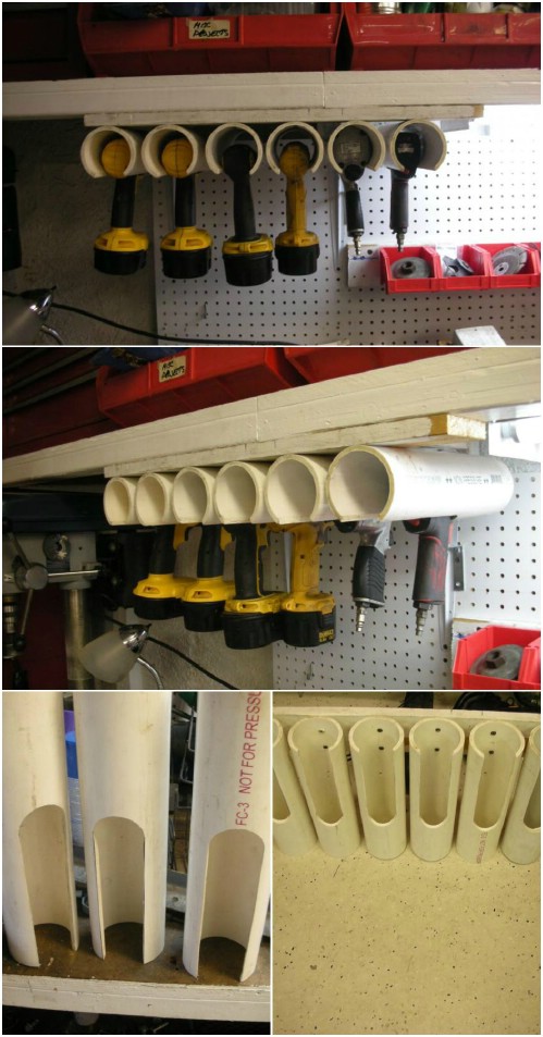 25 Life-Changing PVC Pipe Organizing and Storage Projects ...