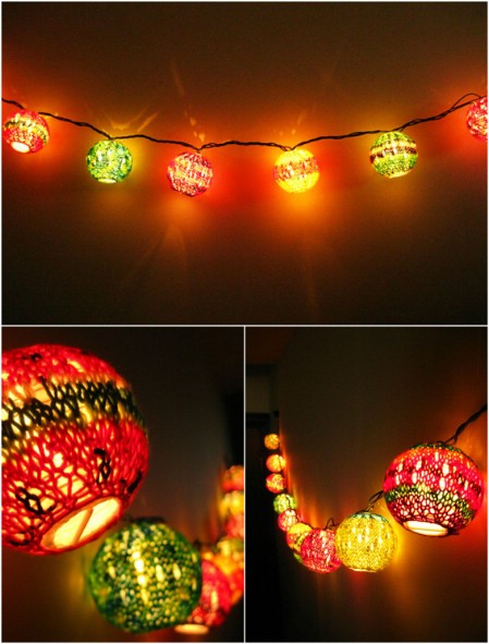 Make some colorful lanterns