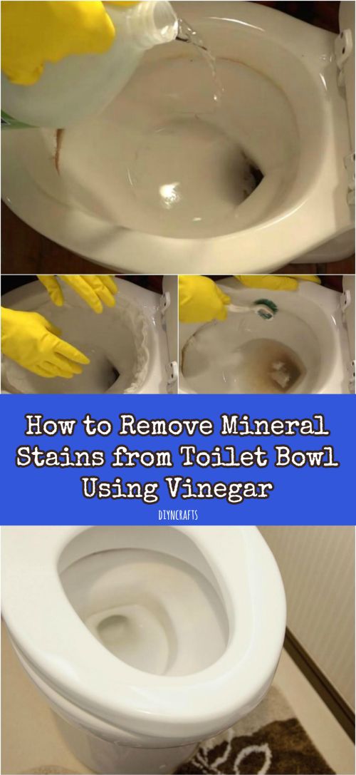 Keep it Clean How to Remove Mineral Stains from Toilet
