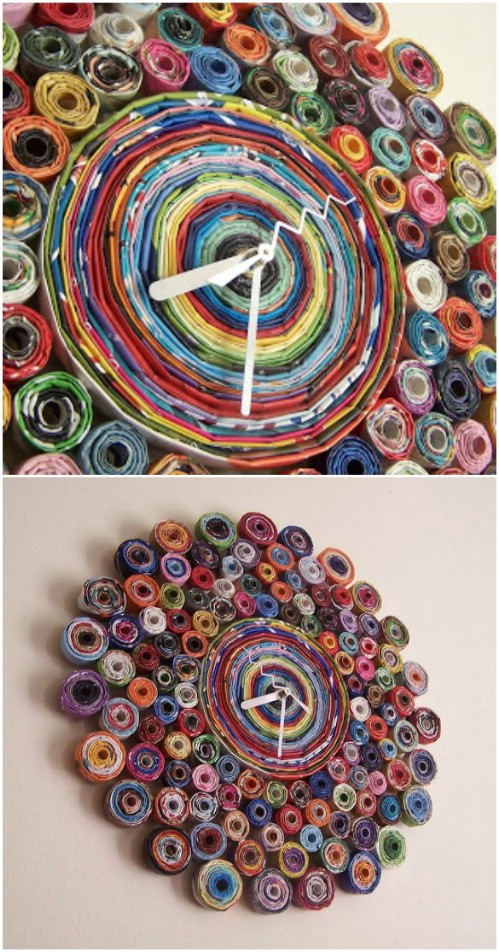 Recycled Magazine Pages