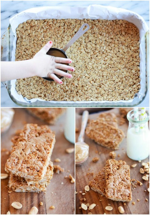 Peanut Butter Oat Bars