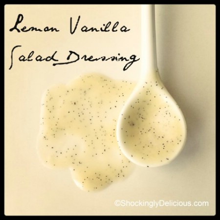 Lemon Vanilla Dressing