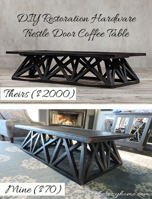 Trestle Door Table