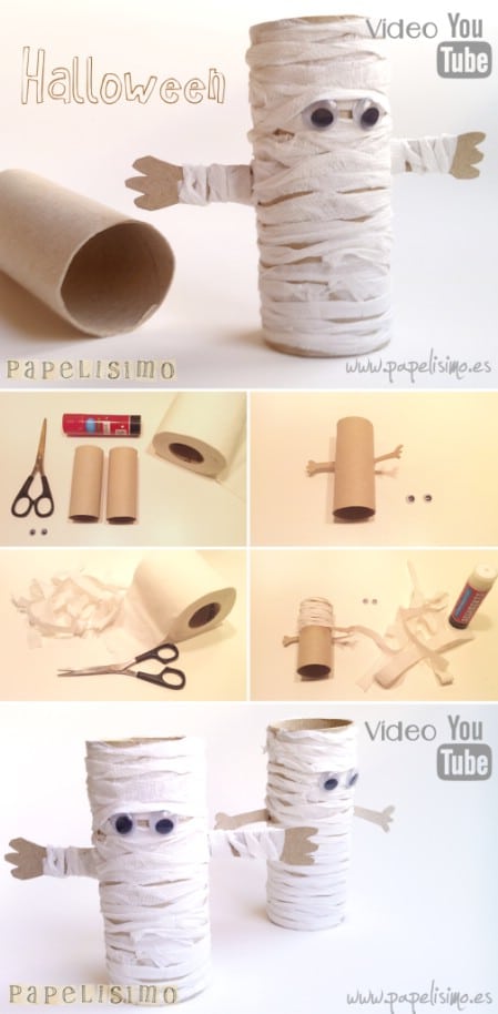 Toilet Paper Mummies