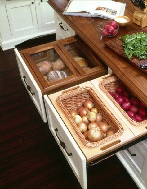 Keep your veggies in a drawer.