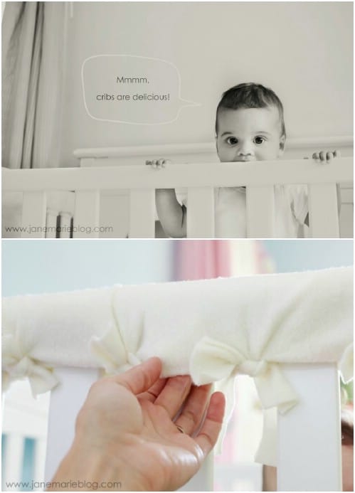 DIY Crib Teething Guard