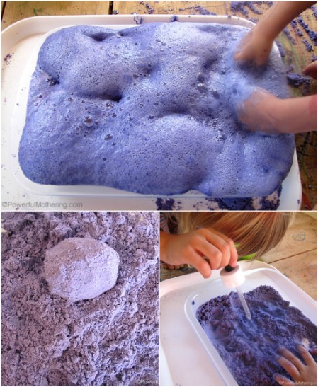 Get your cloud dough to fizz.