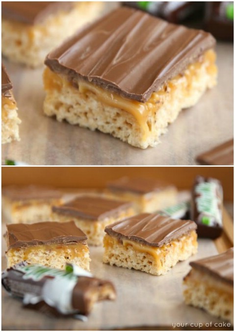 Milky Way Rice Krispie Treats