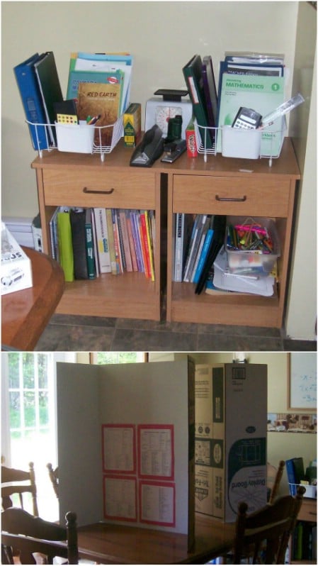 Dish Racks for School Supplies