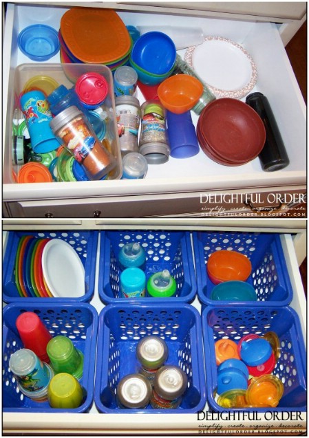 Sippy Cup Organizer