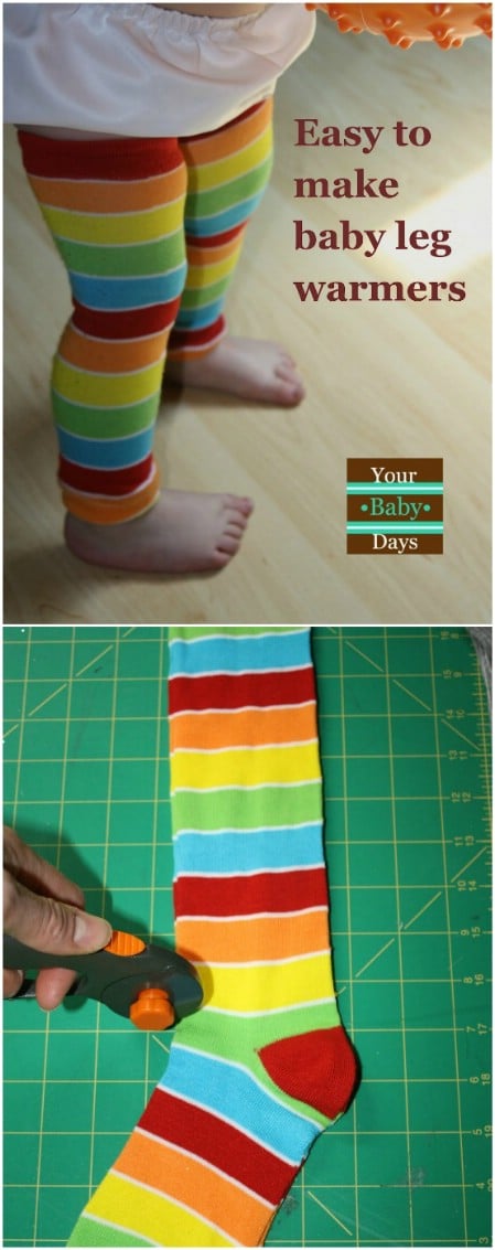 Tube Socks Make Great Leg Warmers