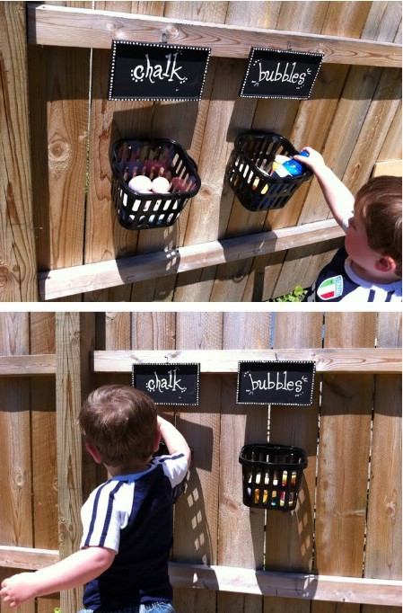 Outdoor Activity Storage Baskets