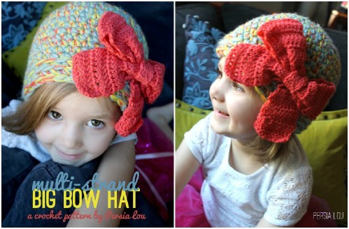 Multi-Strand Bow Hat