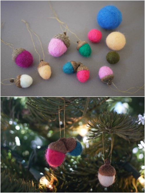 Create Mini Felt Acorns