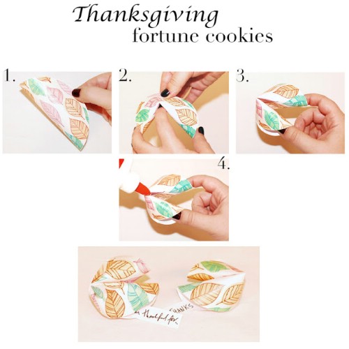 Thanksgiving Fortune Cookies