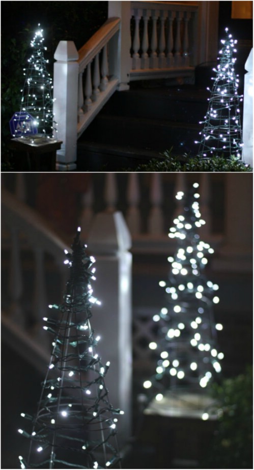 30 Magically Festive String and Fairy Light DIYs for Christmas Decorating - DIY & Crafts