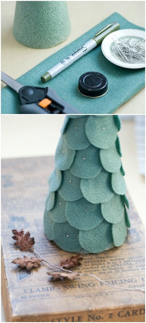 Felt Circle Tree