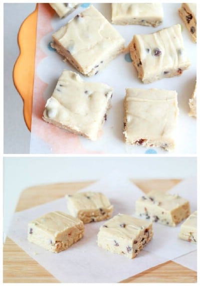 Chocolate Chip Cookie Dough Fudge