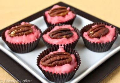 Strawberry Fudge Drops