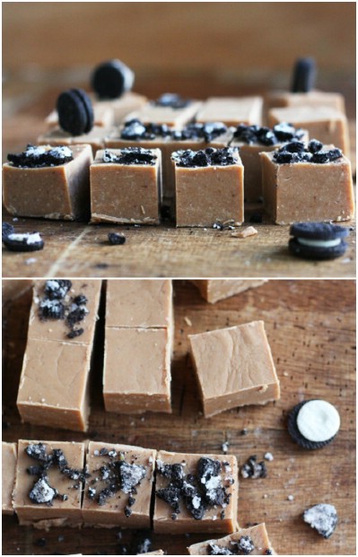 Cookie Crumb Caramel Fudge