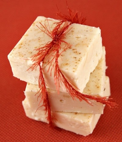 Eggnog Fudge