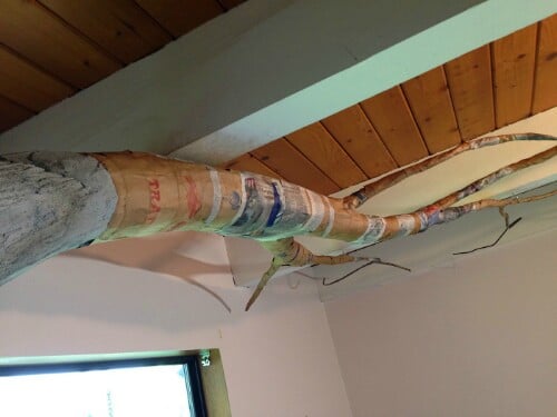 Dreamy enchanted forrest girl bedroom project.