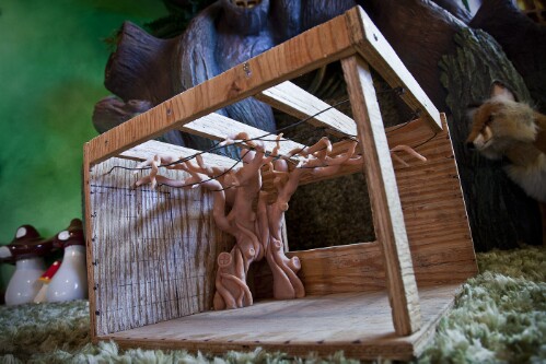 Dreamy enchanted forrest girl bedroom project.