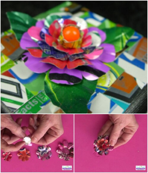Tin Flower Box Topper