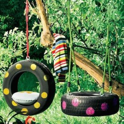 DIY Tire Swing