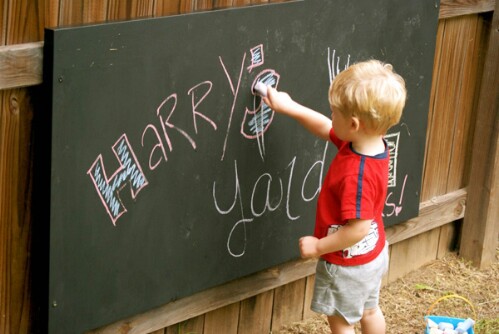 Outdoor Chalkboard