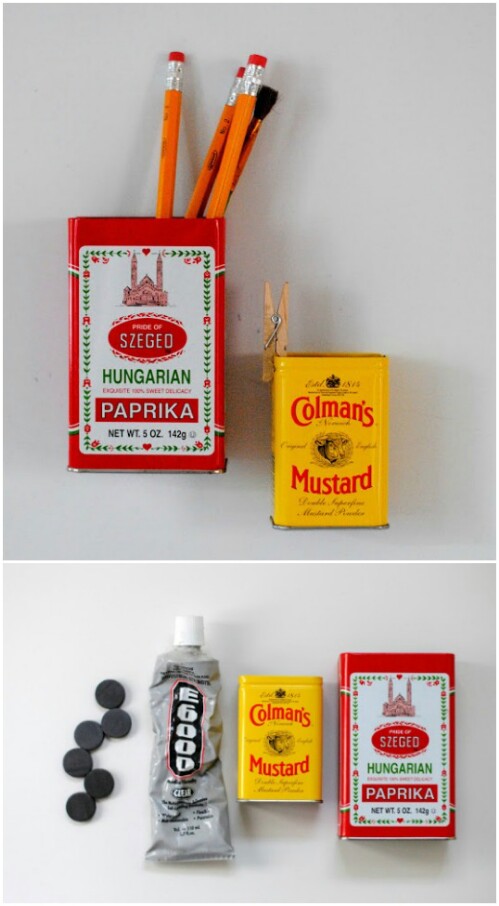 Refrigerator Tin Storage