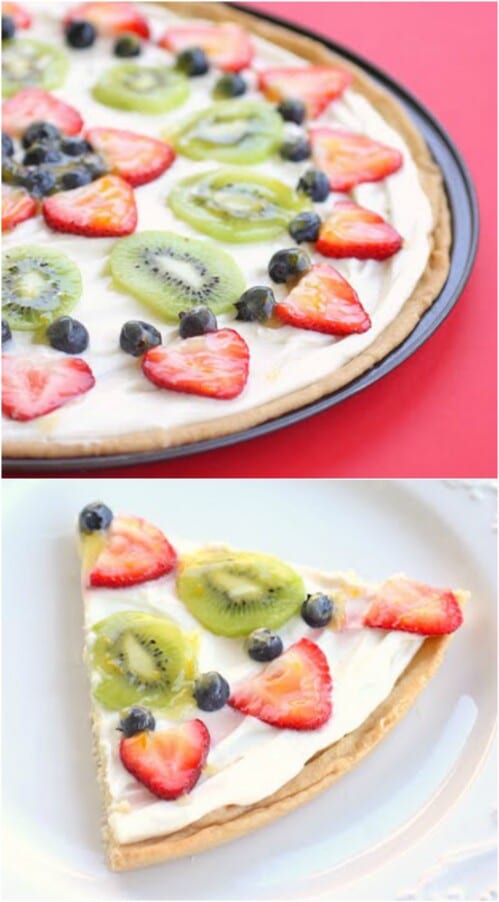Fruit Pizza with Strawberries