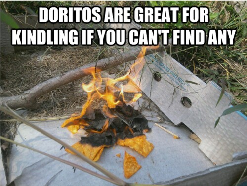 11. Dorito Kindling?
