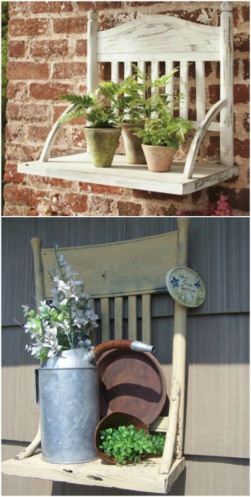20 Brilliantly Creative Ways To Repurpose Old Chairs - DIY & Crafts