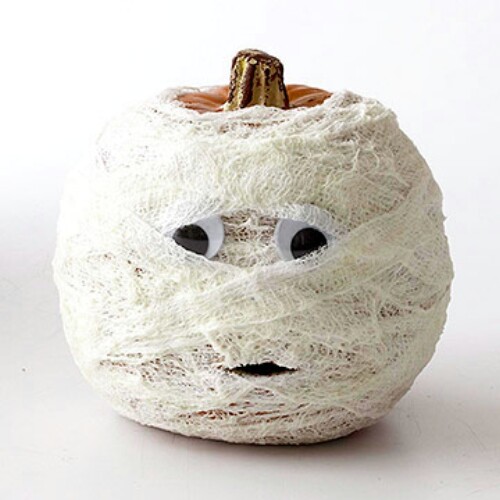16. Mummy Pumpkin