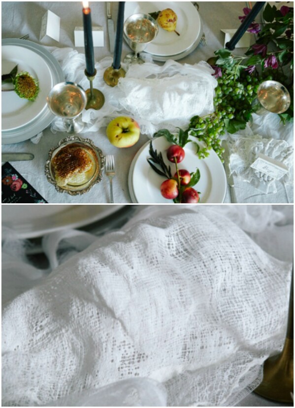 Ghostly Tablecloth