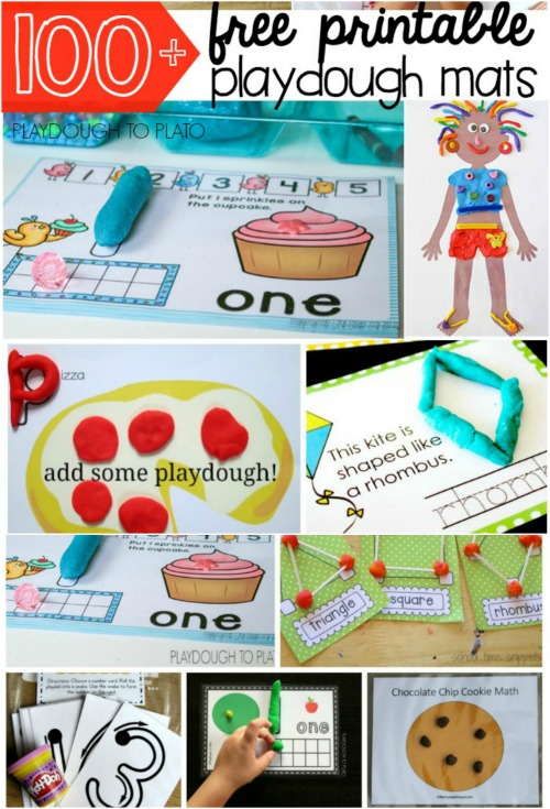 8 Easy Ways to Make Playdough With Video Recipes + Playdough Games