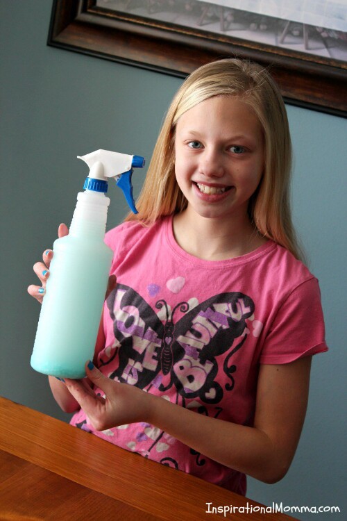 Scent booster based Febreze recipe.