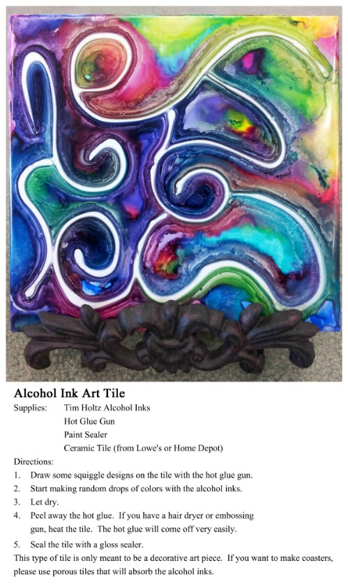 Decorative art tiles.