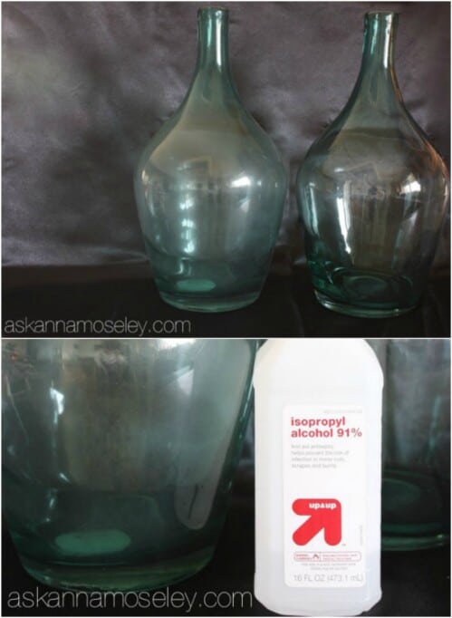 Make cloudy glass clear again.