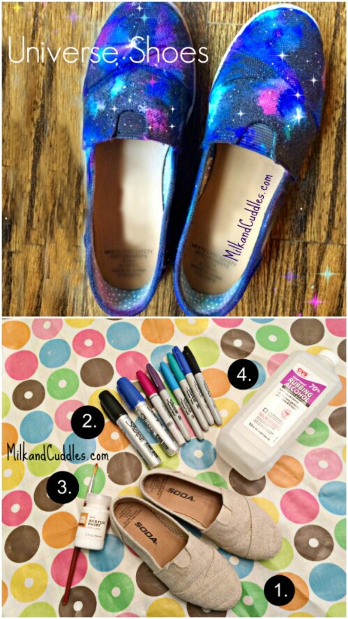 Make a pair of shoes look totally amazing.