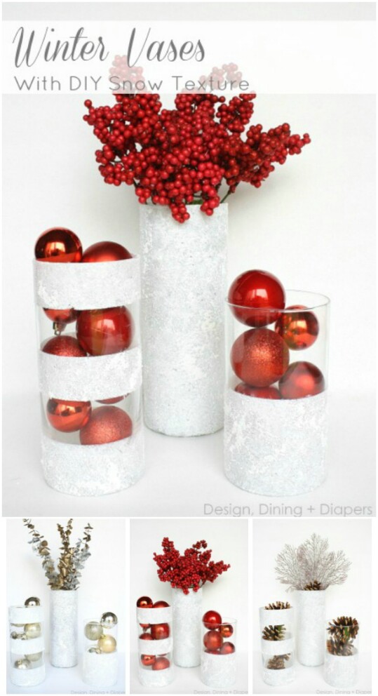 Winter Vases
