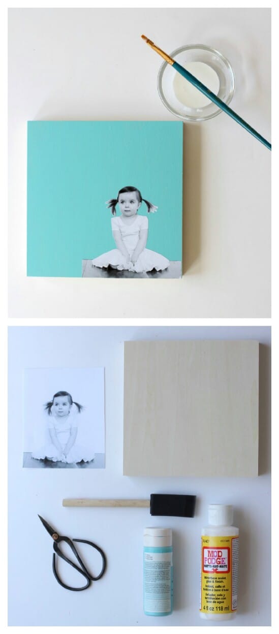 Modern Photo Wall Art DIY
