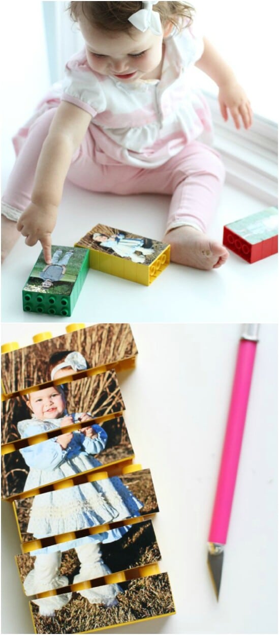 DIY Lego Picture Puzzles